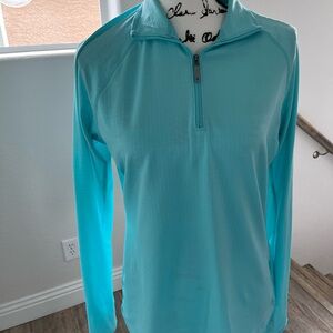 Women's callaway gold 1/4 zip pullover
